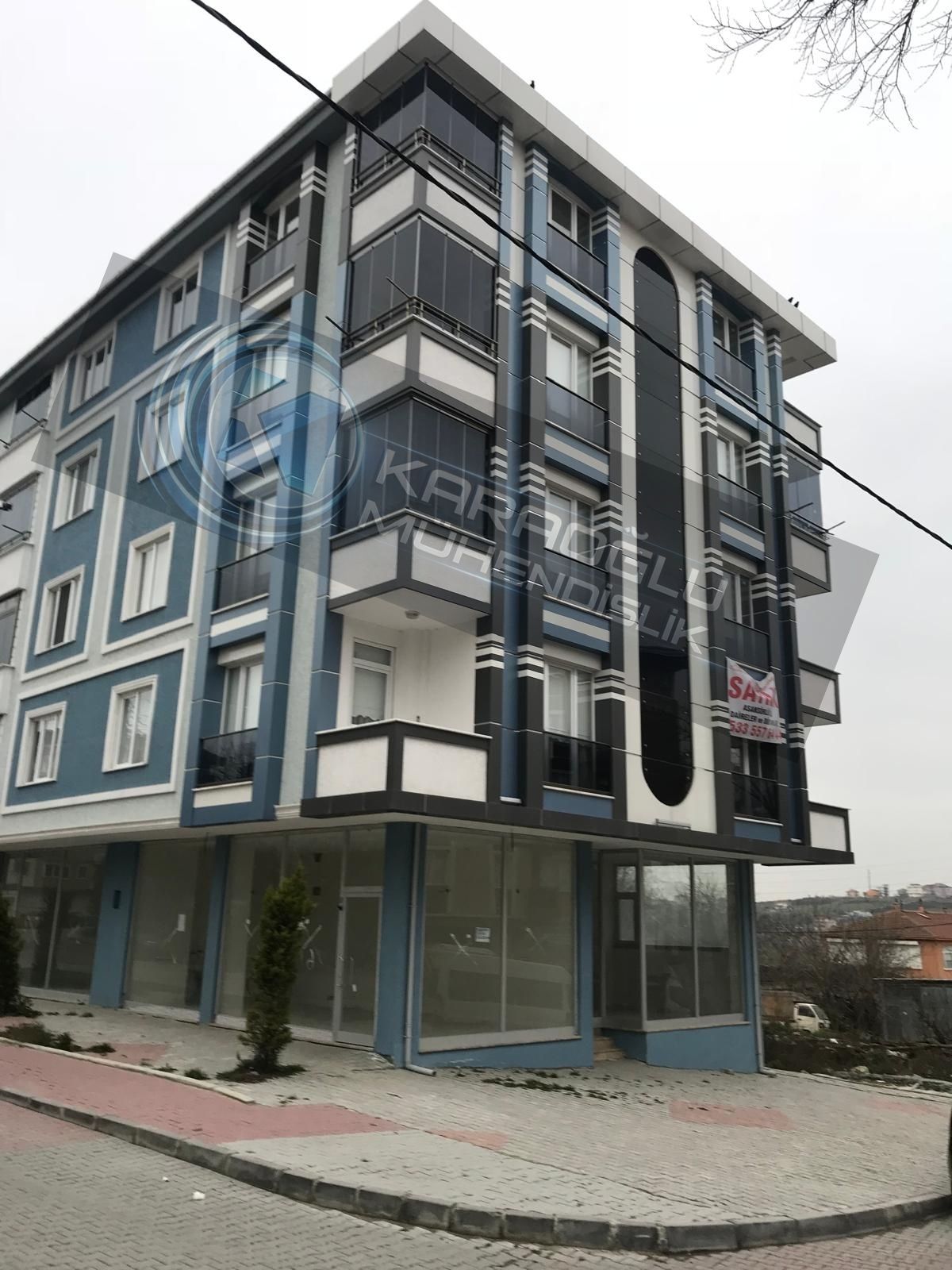 Hadımköy Mahallesinde 2 adet işyeri + 12 adet 2+1 konut projesi 